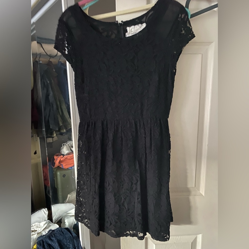 Lace Black dress